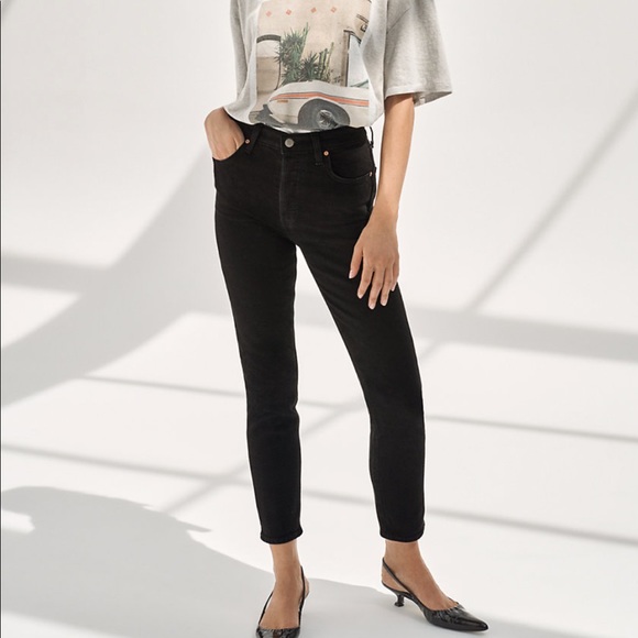 denim forum yoko high-rise slim jeans - Picture 2 of 9